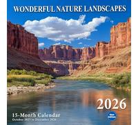 Wonderful Nature Landscapes 2026 Calendar: awe-inspiring natural scenes from around the globe
