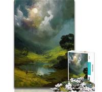 Wonderful Night Sky Jigsaw Puzzles for Adults 1000 Piece Puzzle,Learning Educational Toy for Is Ideal As A Gift for The Whole Family 38x26cm