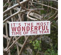 Wonderful Time of the Year Christmas Wooden Sign