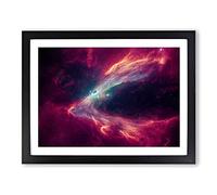 Wonderful Universe Framed Print | A2 Black Framed Wall Art | Ready to Hang | Modern Nature Picture | Living Room Bedroom Lounge Office