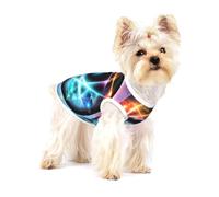 Wonderful Universe Full Print Cotton Pet Vest S Dog Cat Clothes Soft Elastic Breathable Pullover Pet