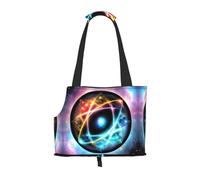 Wonderful Universe Printed pet shoulder bag for going out - small dog and cat dual-purpose shoulder bag