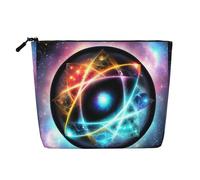 Wonderful Universe Waterproof Large Capacity with Zipper Travel Business Trip Home Multifunctional Cosmetic Bag Storage Bag Coin Purse