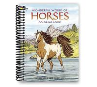 Wonderful World of Horses Coloring Book