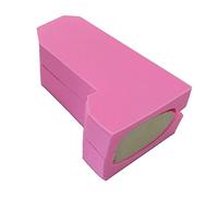 WonDerfulC DIY Pink Large Naughty Funny Silicone Cake Soap Pan Mold Chocolate Jelly Candy Ice Cube Tray Muffin Molds for Epoxy Baking Tray Pan Polymer Clay Molds (M)