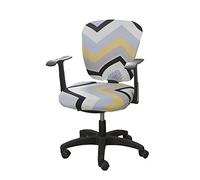 wonderfulwu Office Computer Chair Cover, Split Stretch Spandex Chair Cover Rotate Chair Protective Covers