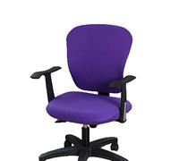 wonderfulwu Stretch Chair Covers Spandex Office Computer Chair Cover Removable Washable Rotate Swivel Chair Protective Covers