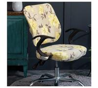 wonderfulwu Stretch Chair Covers Spandex Office Computer Chair Cover Removable Washable Rotate Swivel Chair Protective Covers