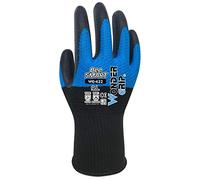 Wondergrip - Bee-Smart - WG-422 Safety Gloves - Ultra-Lightweight Liner - HDML Coating - Bee-series Knitting - DuaLiner Technology - High Grip & Ergonomic Fit - Blue - Medium