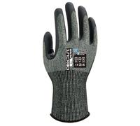 Wondergrip - Dexcut - WG-1885 Safety Gloves - Single Nitrile Coating - Cut Level C/ANSI A3 - Heat Resistant - Touchscreen Compatible - High Grip & Reinforced Thumb Crotch - Green - Medium