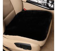 WONDERHXIN Faux Fur Sheepskin Car Seat Cover - Premium Wool Winter Warm Car Cushion Pad with Non-Slip Backing | Universal Fit for Cars, Trucks & Office Chairs,18 * 18 inches