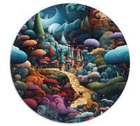 Wonderland 1000 Piece Science Fiction Jigsaw Puzzle For Adults Family Challenge Toys Stress Relief Puzzle Exercise The Memory of The Brain for Men, Women, Elders, Seniors 1000pcs (67.5x67.5cm)