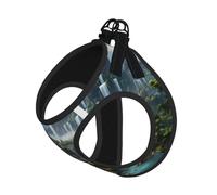 Wonderland Dog Harness - Equipped with Reflective Straps and Quick Release Buckles - Suitable for Small Cats and Dogs