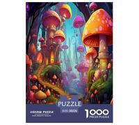 Wonderland Jigsaw Puzzles Puzzle for Adults Kids. 1000 Piece Whimsical Challenge Toy Educational Game Home Decoration for Adults& Kids Age 14 Years Up 38x26cm/1000pcs