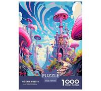 Wonderland Jigsaw Puzzles Puzzles for Adults Kids. 1000 Piece Whimsical Challenge Toy Educational Games Home Decoration for Educational Games Gifts 70x50cm/1000pcs