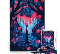 Wonderland Magic Jigsaw Puzzles 1000 Piece for Teenagers Brain Teasing Quiet Fun Smooth Edges Birthday Gift (38x52cm)