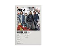 Wonderland-McFly Anti Splash Art Posters Living Room And Bedroom Hanging Paintings Suitable for Multiple Scenarios No Need for Punching Easy to Install Suitable for Gifts And Personal UseUnframe-style