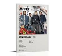 Wonderland-McFly Anti Splash Art Posters Living Room And Bedroom Hanging Paintings Suitable for Multiple Scenarios No Need for Punching Easy to Install Suitable for Gifts And Personal UseFrame-style16