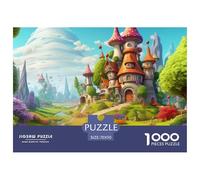 Wonderland 。 Puzzles Age 14+ for Adults 1000 。s Castle 1000 Piece 。 Puzzles for Adults Gifts 70x50cm/1000pcs