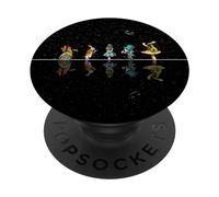 Wonderland Starry Night - Alice In Wonderland PopSockets Adhesive PopGrip