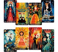 Wonderland Tarot Deck, Tarot Cards for Beginners, Fortune Telling Cards