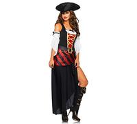 Pretty Pirate Ladies Fancy Dress Adults Womens Wonderland By Leg Avenue Costume