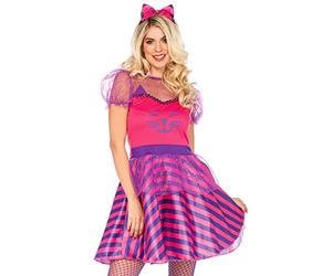 Wonderland W50401 - Women's Miss Cheshire Cat Costume, M/L