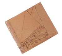 Wonderlist Tibetan Meditation Shawl Wool Handloom Oversize Throw Pure Wool Wrap Clothing Gift for Men Women, Wheat, Large