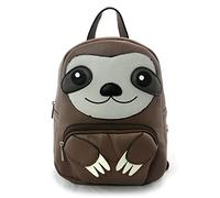 WonderMolly Sleepyville Critters - Mini Sloth Backpack in Vinyl Material
