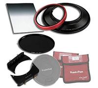WonderPana 66 FreeArc Essentials ND 0.6HE Kit - Rotating 145mm Filter System Holder, Lens Cap, Fotodiox Pro 6.6"x8.5" 0.6 (2-stop) Hard Edge Grad ND and 145mm ND16 (4-Stop) Filters for Nikon 14mm AF Nikkor f/2.8D ED Lens (Full Frame 35mm)