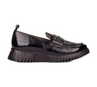 Flexfly 20 Black Leather Loafers - Black Leather / 37
