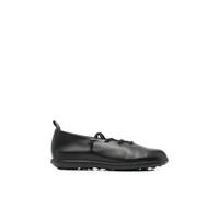 wonders lace-up leather ballet flats - Black 37-38-39-40-41