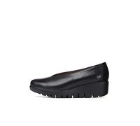 Wonders Nature - Women's Moccasin - Size 6 (UK) 39 (EU) Black