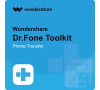Wondershare Dr.Fone Phone Transfer iOS & Android Mac OS 5 Devices / 1 Year