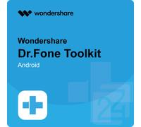 Wondershare Dr.Fone Toolkit Android Windows 5 Devices / 1 Year