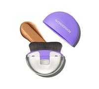 Wonderskin Dial-It-Up Brush - Adjustable 3-in-1 Makeup Brush for Foundation, Powder & Creams - Sheer to Full Coverage - Ergonomic Precision Design