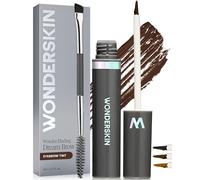 Wonderskin Dream Brow Eye Brow Gel, Long Lasting Eyebrow Gel, Water-resistant, Transfer Proof Tinted Filler Eyebrow Mascara (Dark Brunette)