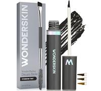 Wonderskin Dream Brow Eye Brow Gel, Long Lasting Eyebrow Gel, Waterproof, Transfer Proof Tinted Filler Eyebrow Mascara (Black)