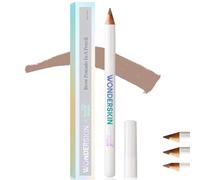 WONDERSKIN Eyebrow Pencil - Sharpenable Brow Pencil For Natural Looking Brows, Brown Eye Makeup, Long Lasting Eyebrow Pomade (Blonde)