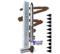 Wonderskin 1440 Longwear Brown Waterproof Eyeliner Pencil - Sharpenable Eyeliner Pencil and Smudge Proof Eye Liner Pencils (Brown Sugar)