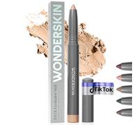 Wonderskin Eyeshadow Stick - IYKYK Longwear Eye Shadow Sticks, Budge-Proof & Waterproof Shimmer Eyeshadow Stick with Built-in Sharpener (Champagne)