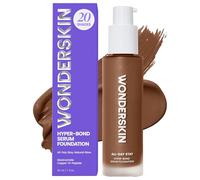 Wonderskin Hyper Bond All-Day Stay Serum Foundation - Waterproof, Transfer-Proof, 24HR Longwear Face Makeup with Niacinamide & Hyaluronic Acid - Lightweight, Natural Finish (Moxy)