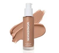 Wonderskin Hyper-Bond Serum Foundation - Waterproof, Transfer-Proof, 24HR Longwear Face Makeup with Niacinamide & Hyaluronic Acid - Lightweight, Natural Finish, Vegan & Cruelty-Free (Mood)
