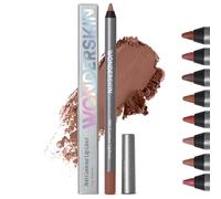 Wonderskin Lip Liner Pencil - 360 Contour Lipliner, Long Lasting, Sharpenable, Waterproof and Transfer-Proof Brown Lip Liner Pencil (Walnut)