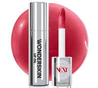 Wonderskin Lip Oil Rehab Serum - Tinted Lip Oil for Women, Hydrating, Moisturizing, and Non-Sticky Red Tint Serum for Dry Lips (Amour)