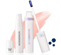 Wonderskin Wonder Blading All Day Lip Stain Peel Off Masque and Reveal Kit - Long Lasting, Waterproof Nude Lip Tint, Transfer Proof Natural Makeup Stain Kit (Adore)