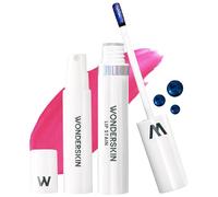Wonderskin Wonder Blading Lip Stain Peel Off and Reveal Kit - Long Lasting, Waterproof Pink Lip Tint, Transfer Proof Natural Makeup Stain Kit (Neon Rose)