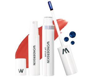 Wonderskin Wonder Blading Lip Stain Peel Off and Reveal Kit - Long Lasting, Waterproof Pink Lip Tint, Transfer Proof Natural Makeup Stain Kit (Glamorous)