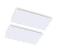 Wondersky Double 700W 60x120cm Infrared Panel Heater White