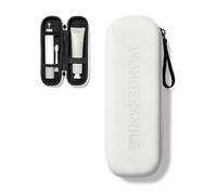 Wondersmile Pro Travel Case for Sonic Toothbrush - The Ultimate Protection for Travel - Sturdy, Waterproof Hard Case (White)